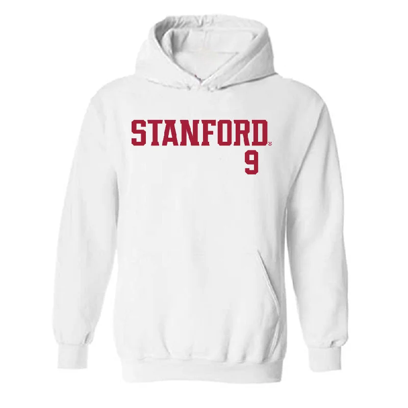Stanford - NCAA Women's Soccer : Jaden Thomas - Classic Shersey Hooded Sweatshirt Hoodie with Typography Text Message Stanford - NCAA Women's Soccer : Jaden Thomas - Classic Shersey Hooded Sweatshirt Hoodie with Typography Text Message