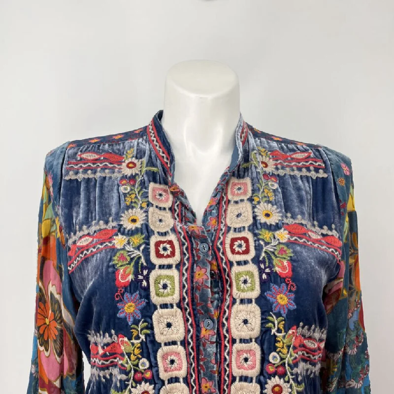 Johnny Was L/s Floral Dress Tunics Practical easy-care