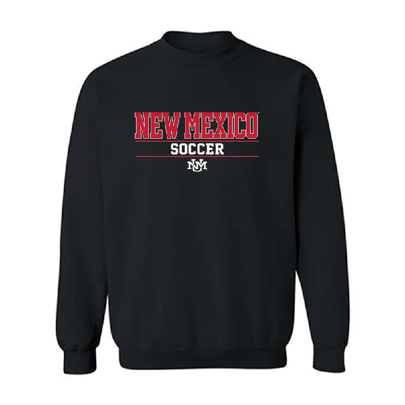 New Mexico - NCAA Women's Soccer : Ayla Dils - Classic Shersey Crewneck Sweatshirt Hoodie with Crew Neck Simple Timeless New Mexico - NCAA Women's Soccer : Ayla Dils - Classic Shersey Crewneck Sweatshirt Hoodie with Crew Neck Simple Timeless