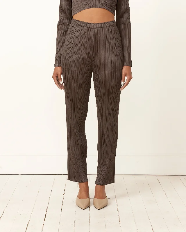 MC Jan Pant in Charcoal Grey Cozy Full-Length Pants