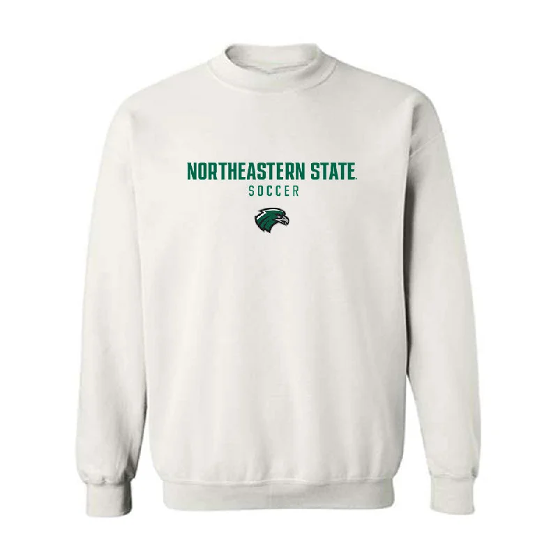 Northeastern State - NCAA Women's Soccer : Brooke Dodd - Classic Shersey Crewneck Sweatshirt Hoodie with Rhinestones Sparkly Elegant
