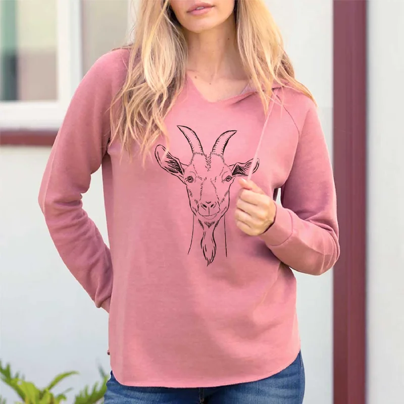 Gunnar the Goat - Cali Wave Hooded Sweatshirt Hoodie with Hem Lace Feminine Delicate Gunnar the Goat - Cali Wave Hooded Sweatshirt Hoodie with Hem Lace Feminine Delicate