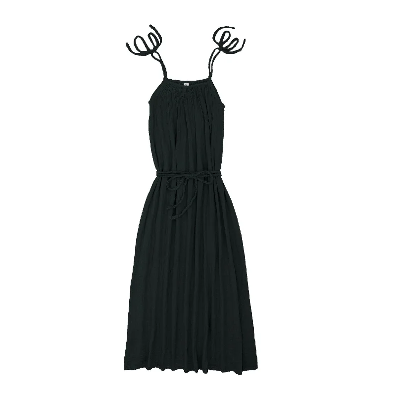 Numero 74 Mia Mum Long Dress Dark Grey