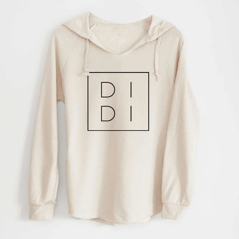 Didi Boxed - Cali Wave Hooded Sweatshirt Hoodie with Elastic Waist Stretchable Comfortable Didi Boxed - Cali Wave Hooded Sweatshirt Hoodie with Elastic Waist Stretchable Comfortable