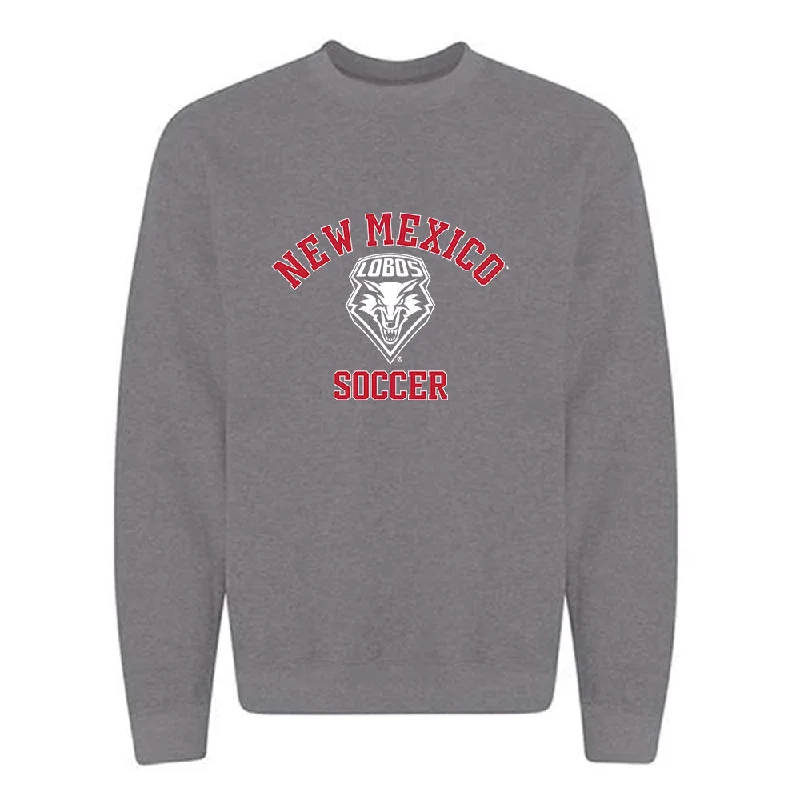 New Mexico - NCAA Women's Soccer : Ayla Dils - Classic Shersey Crewneck Sweatshirt Hoodie with Toggle Buttons Decorative Unique New Mexico - NCAA Women's Soccer : Ayla Dils - Classic Shersey Crewneck Sweatshirt Hoodie with Toggle Buttons Decorative Unique