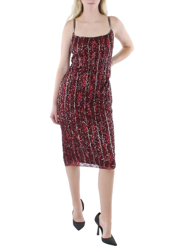 Womens Sequin Embellished Cocktail and Party Dress Tunics Occasion special