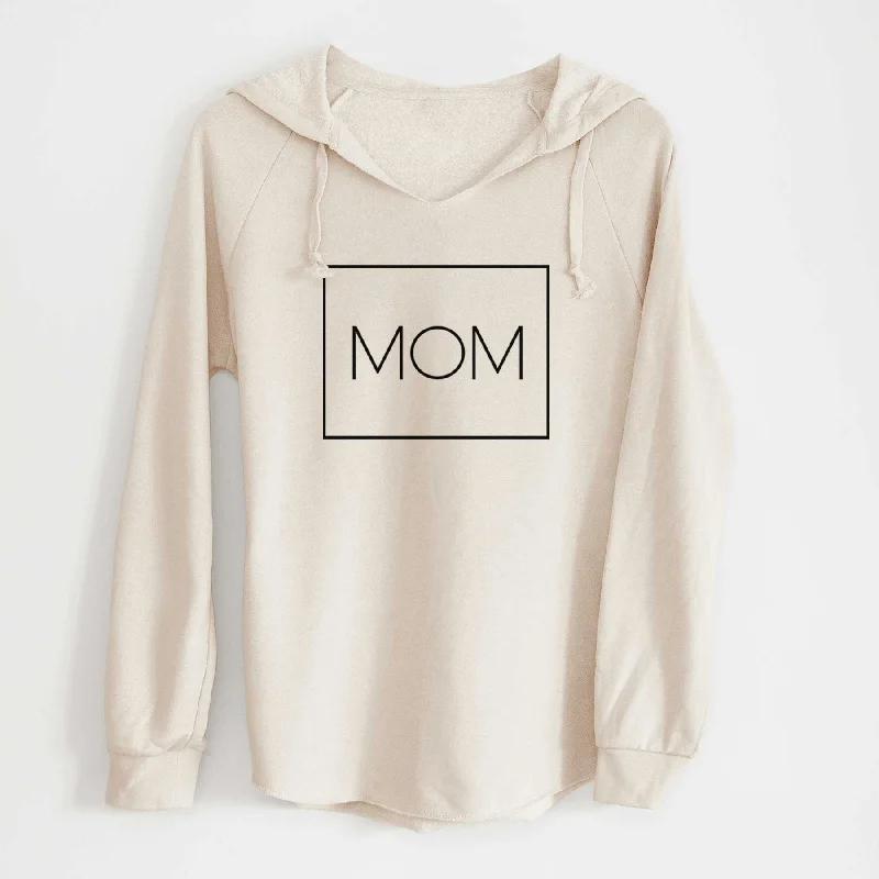 Mom Boxed - Cali Wave Hooded Sweatshirt Hoodie with Velcro Closure Adjustable Secure Mom Boxed - Cali Wave Hooded Sweatshirt Hoodie with Velcro Closure Adjustable Secure