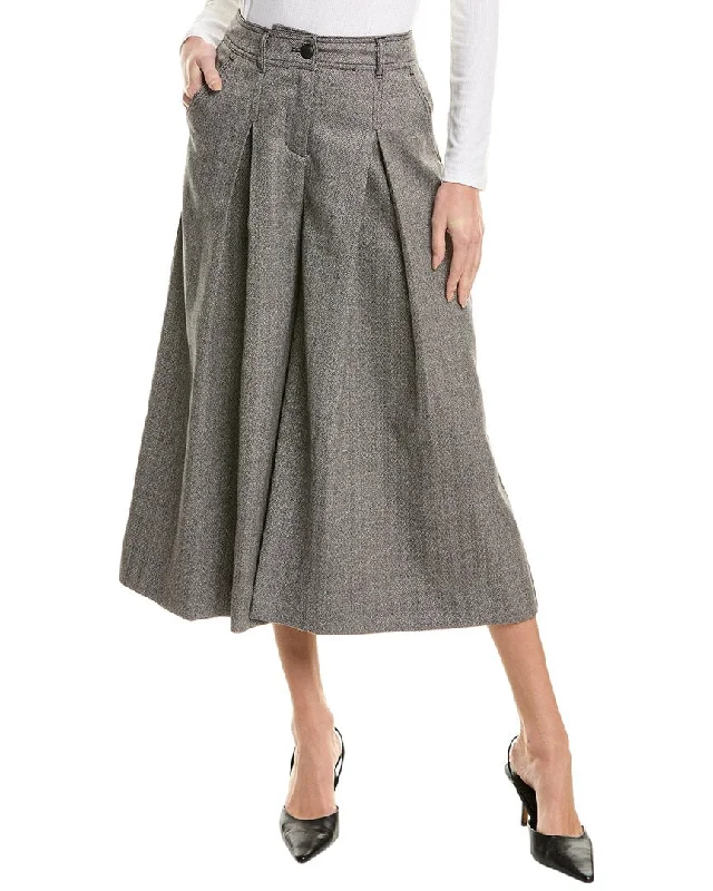 RACHEL Rachel Roy Pant Chic Wool Trousers