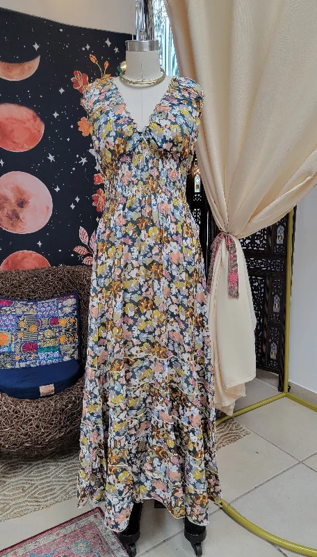 Floral Navy
