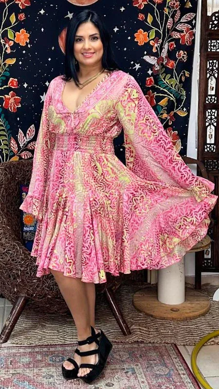 Nan Dress- SD303 Tunics Velvet soft