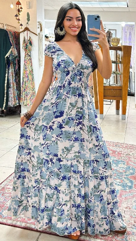 Peasant Dress- LD86- Print Tunics Bestseller popular