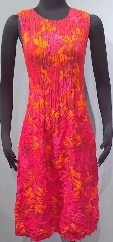 Alquema AD545AL Autumn Leaves Sleeveless Smash Pocket Dress Tunics Lace romantic