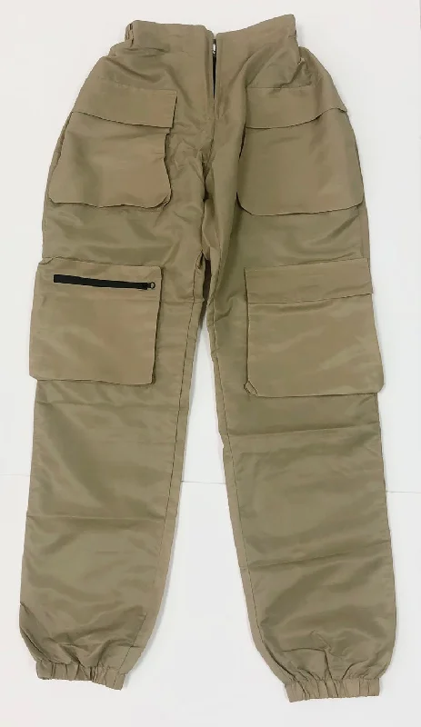 Women's Utility Nylon JR. Cargo Pants Slim Fit Casual Pants