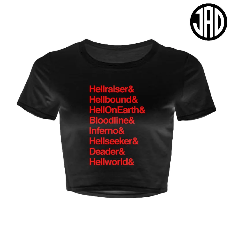 Hell 8 - Women's Crop Top Crop Top Seamless Stretchy