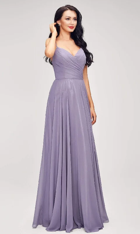 J'Adore Dresses - J17040 Ruched Sleeveless Evening Dress Tunics Evening elegant