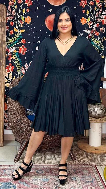 Nan Dress-Solid-SD303 empire Waist empire