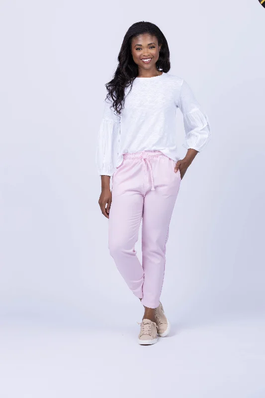 Xirena Rex Twill Pant in Pink Dust Comfortable Denim Leggings