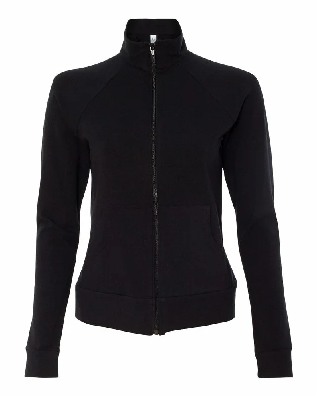 Boxercraft S89 Women’s Full-Zip Practice Jacket Black Fleece Fabric Down Fabric Feather Fabric Boxercraft S89 Women’s Full-Zip Practice Jacket Black Fleece Fabric Down Fabric Feather Fabric