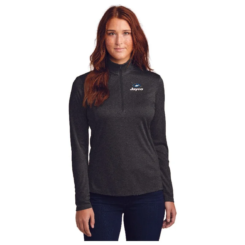 Sport-Tek ® Ladies Endeavor 1/2-Zip Pullover - LST469 One Shoulder Top