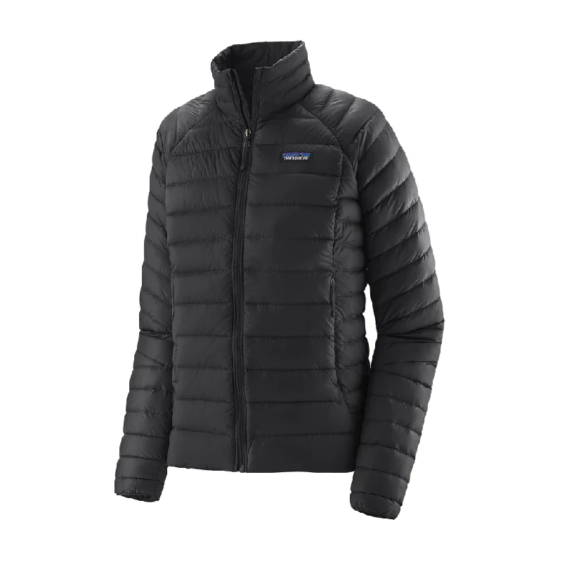 Patagonia Women's Down Sweater Jacket Rayon Fabric Velvet Fabric Corduroy Fabric