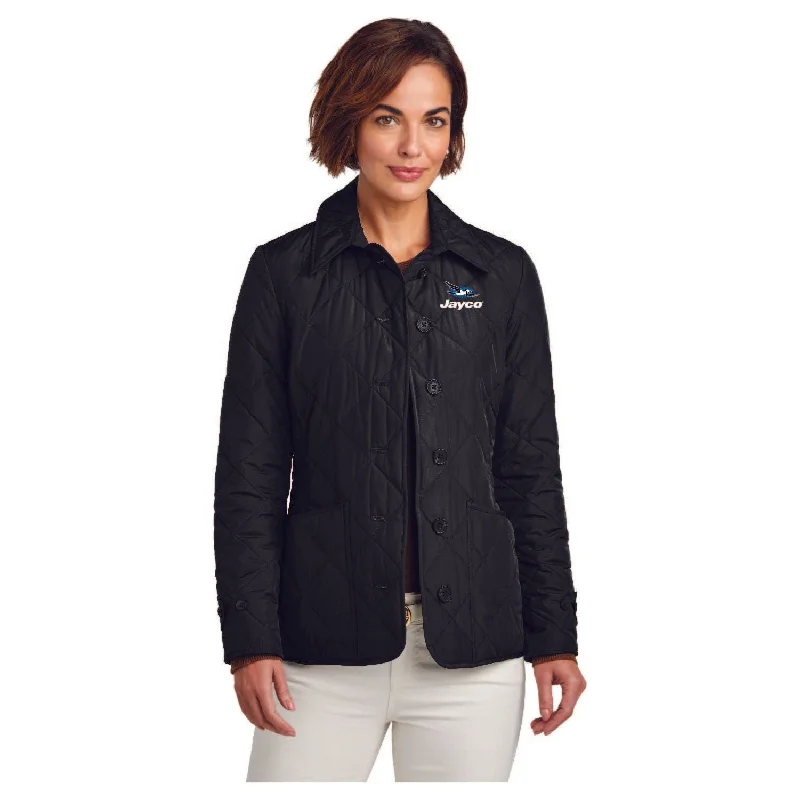 Brooks Brothers® Women’s Quilted Jacket - BB18601 Rayon Fabric Velvet Fabric Corduroy Fabric Brooks Brothers® Women’s Quilted Jacket - BB18601 Rayon Fabric Velvet Fabric Corduroy Fabric