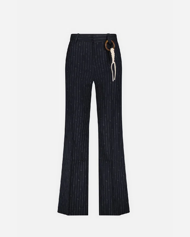 Golden Trouser Trousers Silk Elegant