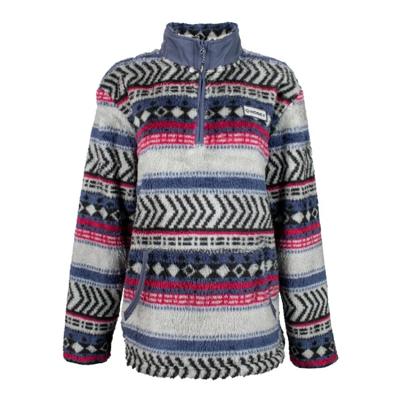 Hooey Women's Fleece Pullover Angora Wool Cozy