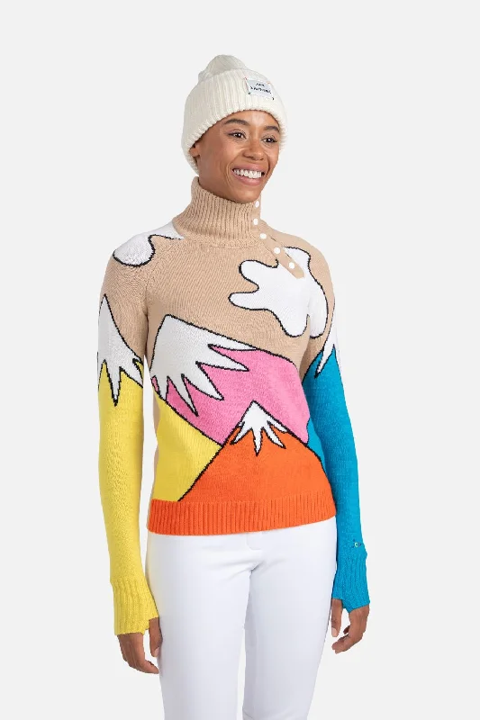 JCC Mountain Pull Sweater Nylon Fabric Polyester Fabric Spandex Fabric