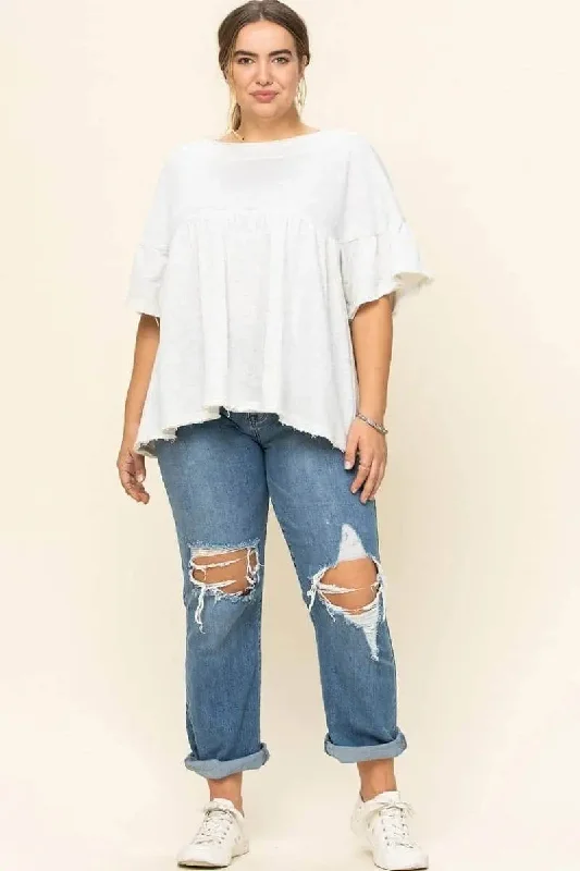 Never want summer to end French Pullover Top Turtleneck Warm Pullover