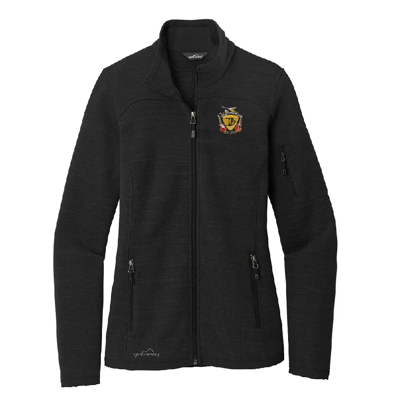 Guitar Trifecta Eddie Bauer Sweater Fleece Full-Zip (Women) Machine Wash Dry Clean Hand Wash