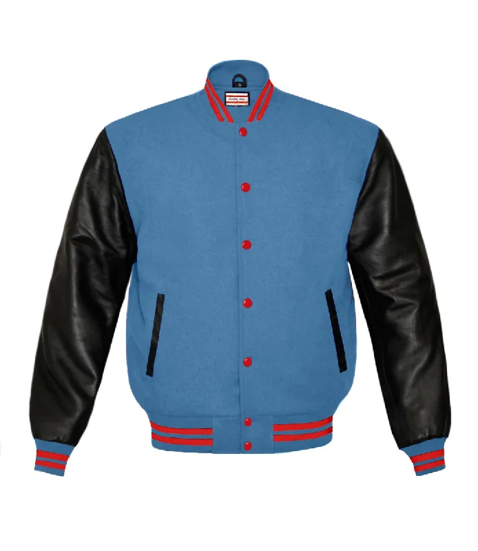 Superb Genuine Black Leather Sleeve Letterman College Varsity Women Wool Jackets #BSL-RSTR-RB Print Jacket Jacquard Jacket Embroidered Jacket Superb Genuine Black Leather Sleeve Letterman College Varsity Women Wool Jackets #BSL-RSTR-RB Print Jacket Jacquard Jacket Embroidered Jacket