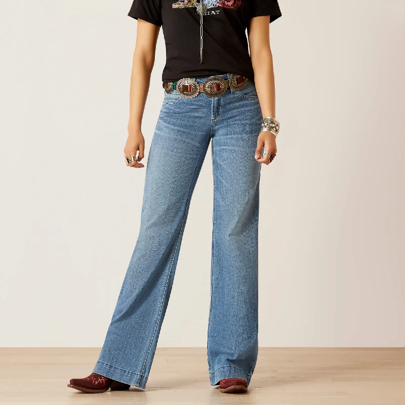Women's Ariat Perfect Rise Milli Trouser Jean Trousers Chinos Classic