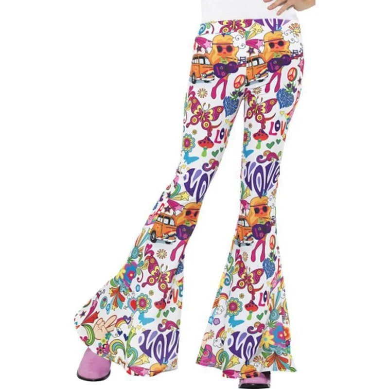 Groovy Flared Trousers, Ladies Trousers practical easy-care