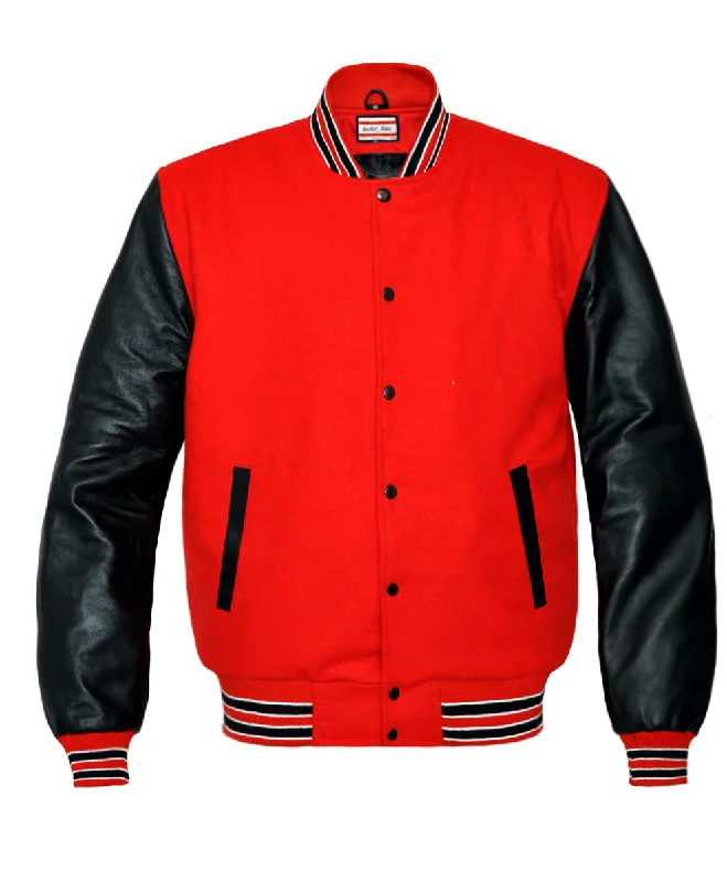 Original American Varsity Black Leather Sleeve Letterman College Baseball Women Wool Jackets #BSL-BWSTR-BB Belted Jacket Elasticated Jacket Padded Jacket Original American Varsity Black Leather Sleeve Letterman College Baseball Women Wool Jackets #BSL-BWSTR-BB Belted Jacket Elasticated Jacket Padded Jacket