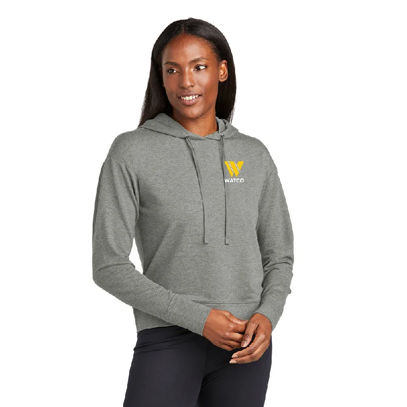 Sport-Tek® Ladies Sport-Wick® Flex Fleece Pullover Hoodie - LST562 Asymmetrical Hem Sweater