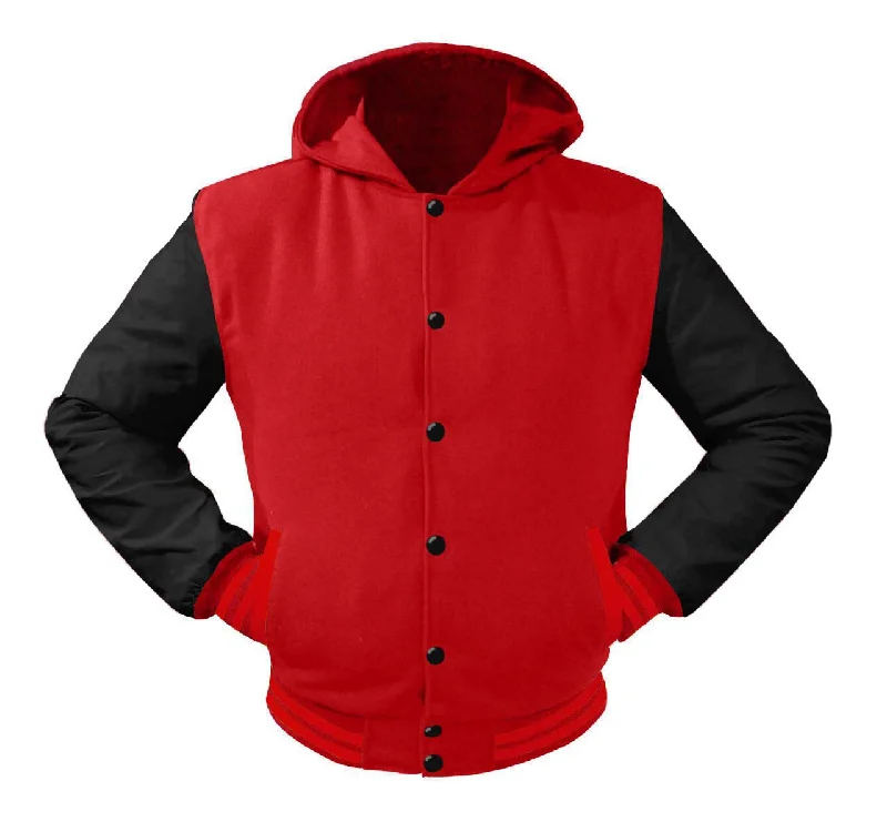 Superb Black Leather Sleeve Original American Varsity Letterman College Baseball Women Wool Hoodie Jackets #BSL-RSTR-BB-H A-Line Jacket Boat Neck Shawl Collar Superb Black Leather Sleeve Original American Varsity Letterman College Baseball Women Wool Hoodie Jackets #BSL-RSTR-BB-H A-Line Jacket Boat Neck Shawl Collar