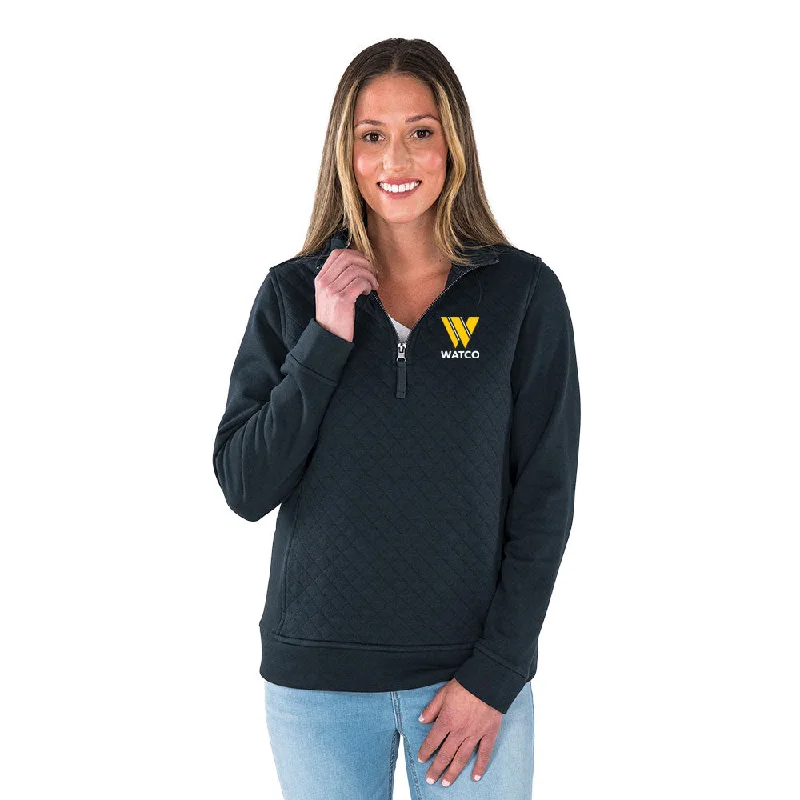 WOMEN'S FRANCONIA QUILTED PULLOVER - 5368 Batwing Sleeve Top