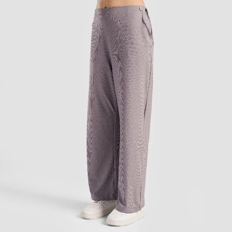 Prism Trouser (Grey) Cropped Trousers Casual Linen
