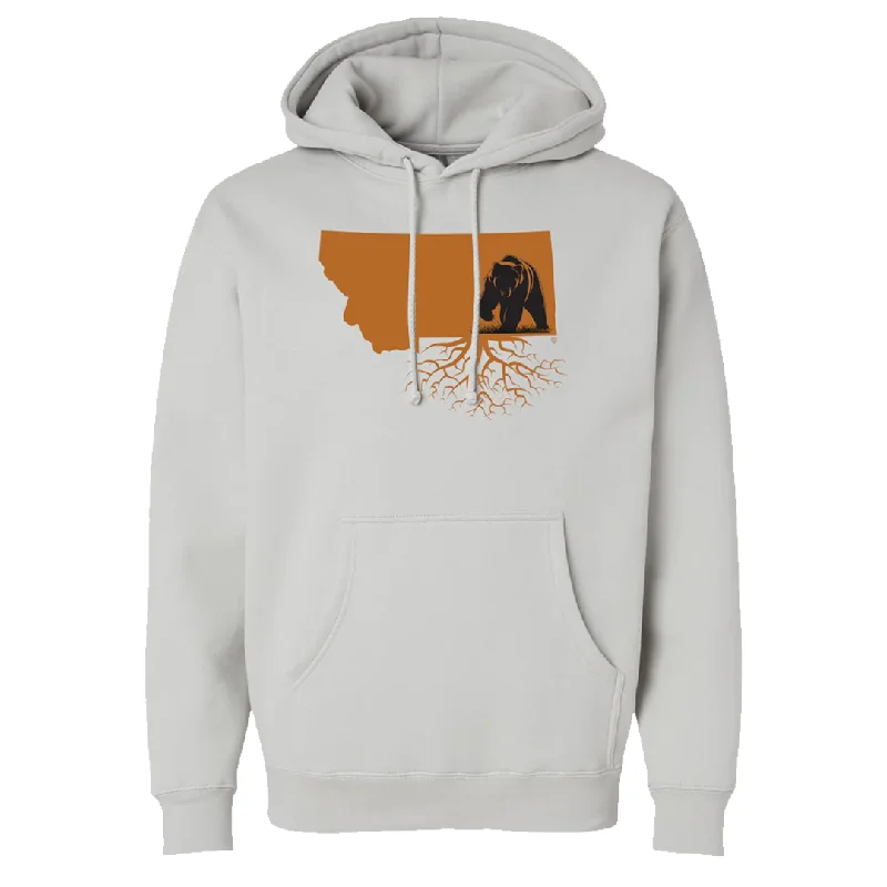 MT Roots Bear Heavyweight Pullover Hoodie (Unisex) High Neck Pullover