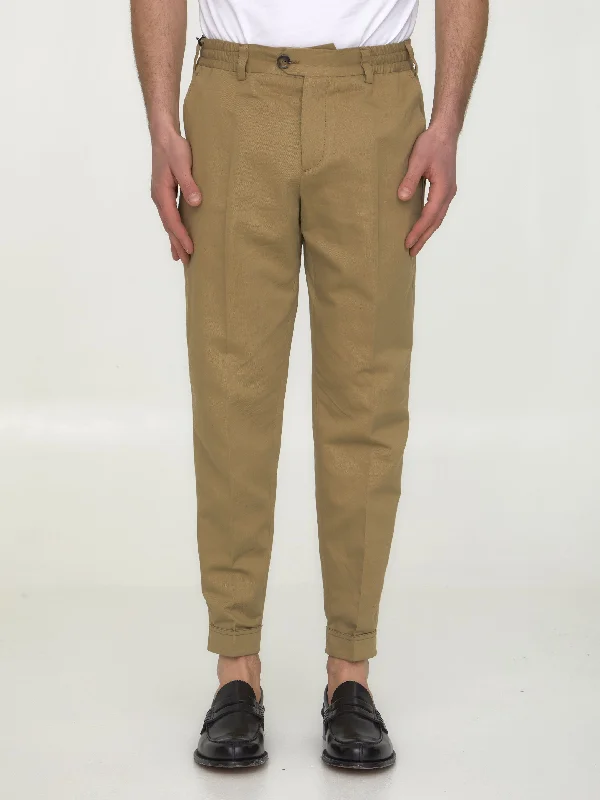 Cotton And Linen Trousers Trousers Modern Contemporary