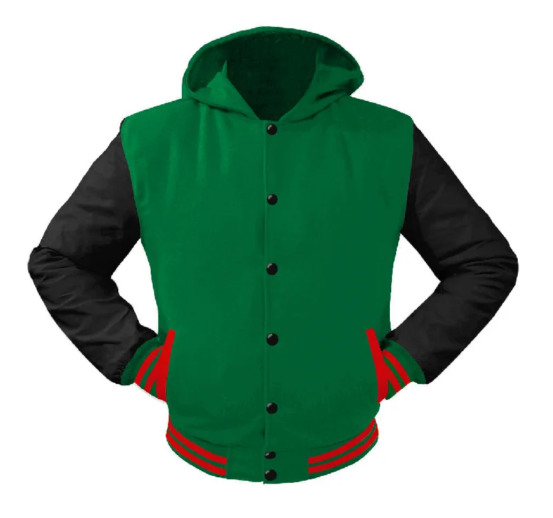 Superb Black Leather Sleeve Original American Varsity Letterman College Baseball Women Wool Hoodie Jackets #BSL-RSTR-BB-H Notch Collar Peter Pan Collar Cowl Neck Superb Black Leather Sleeve Original American Varsity Letterman College Baseball Women Wool Hoodie Jackets #BSL-RSTR-BB-H Notch Collar Peter Pan Collar Cowl Neck