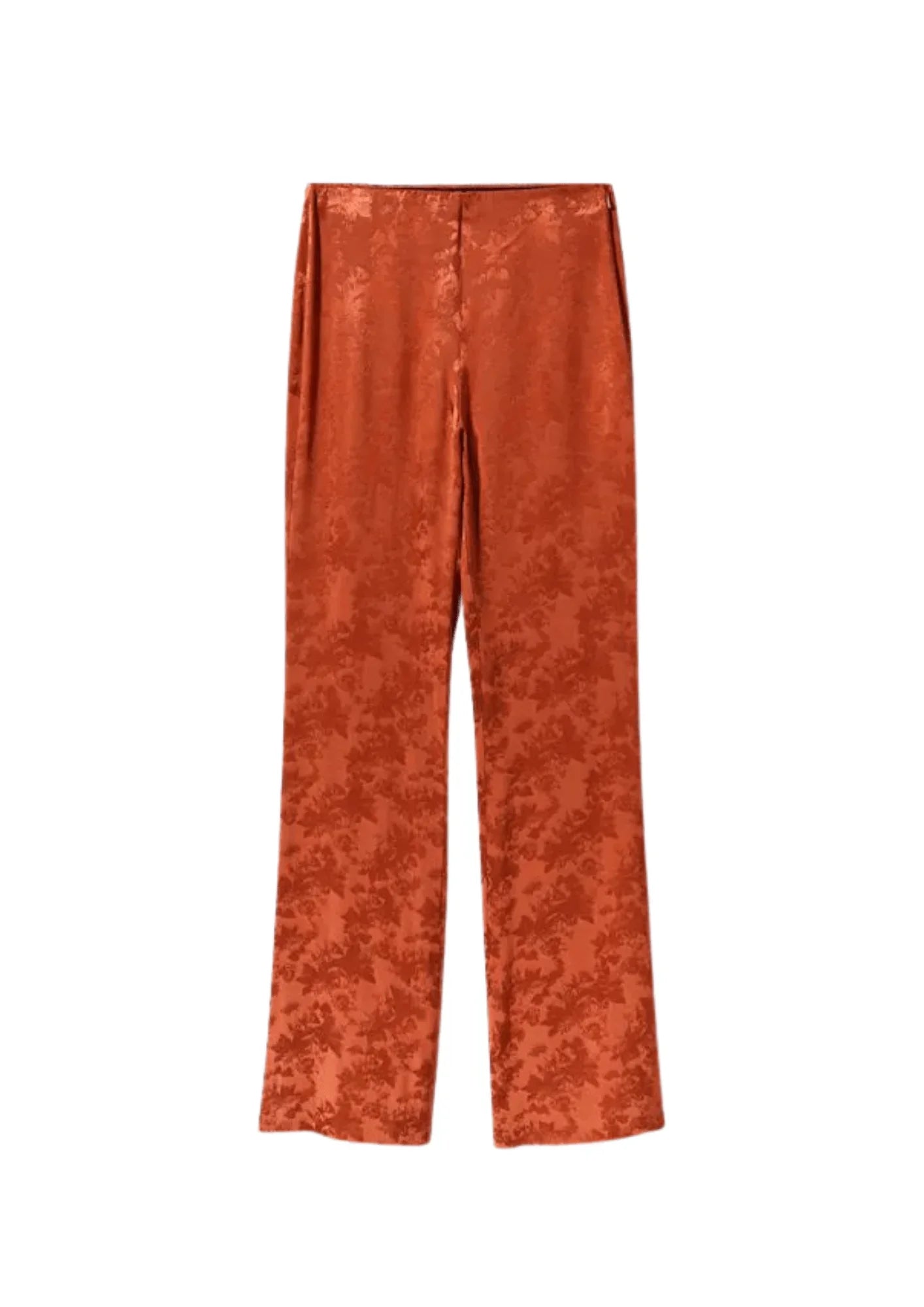BROWN JACQUARD TROUSERS Trousers Business Professional