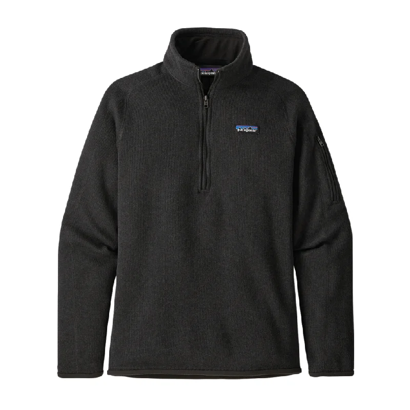 Patagonia Women's Better Sweater 1/4 Zip Wool Fabric Cashmere Fabric Tweed Fabric
