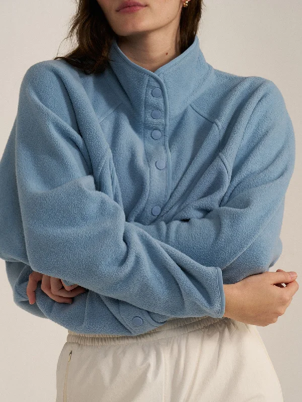 RecFleece Snap Jacket Rayon Fabric Velvet Fabric Corduroy Fabric