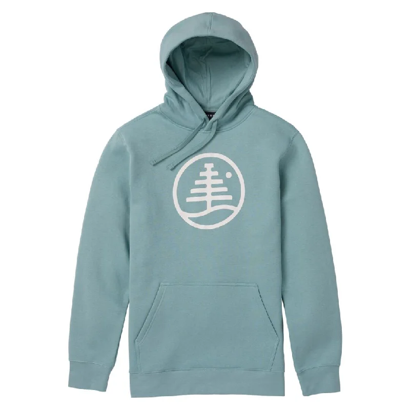 Burton Family Tree Pullover Hoodie Keyhole Neck Pullover