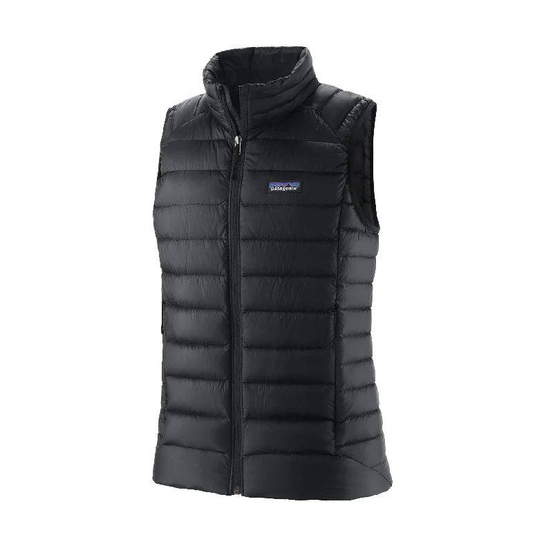 Patagonia Women's Down Sweater Vest Welt Pockets Slit Pockets Flap Pockets