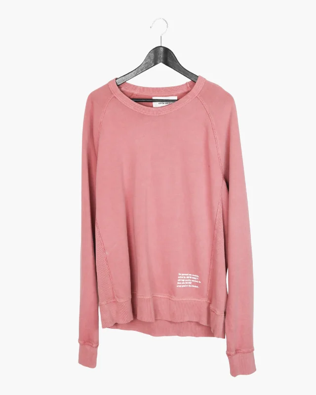 Fade Sweater Transparent Opaque Sheer