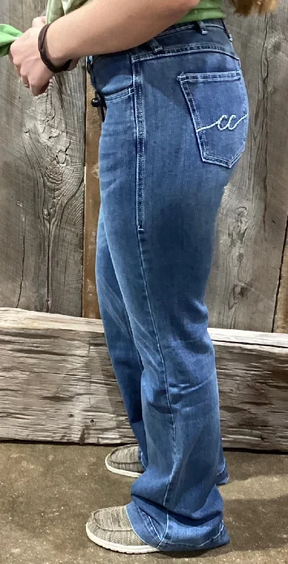 CC Signature Mid Rise Trouser Trousers cozy comfortable