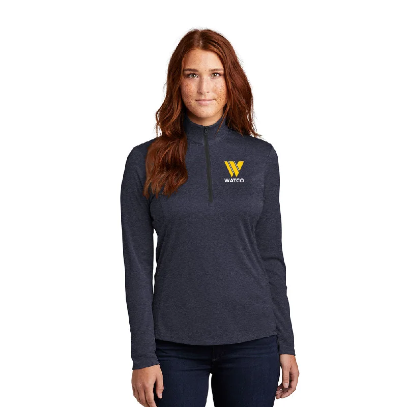 Sport-Tek ® Ladies Endeavor 1/4-Zip Pullover - LST469 Zipper Front Cardigan