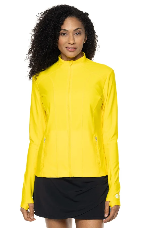 Women's Malawi Swim Jacket | Bold Yellow Faux Fur Fabric Real Fur Fabric Shearling Fabric Women's Malawi Swim Jacket | Bold Yellow Faux Fur Fabric Real Fur Fabric Shearling Fabric